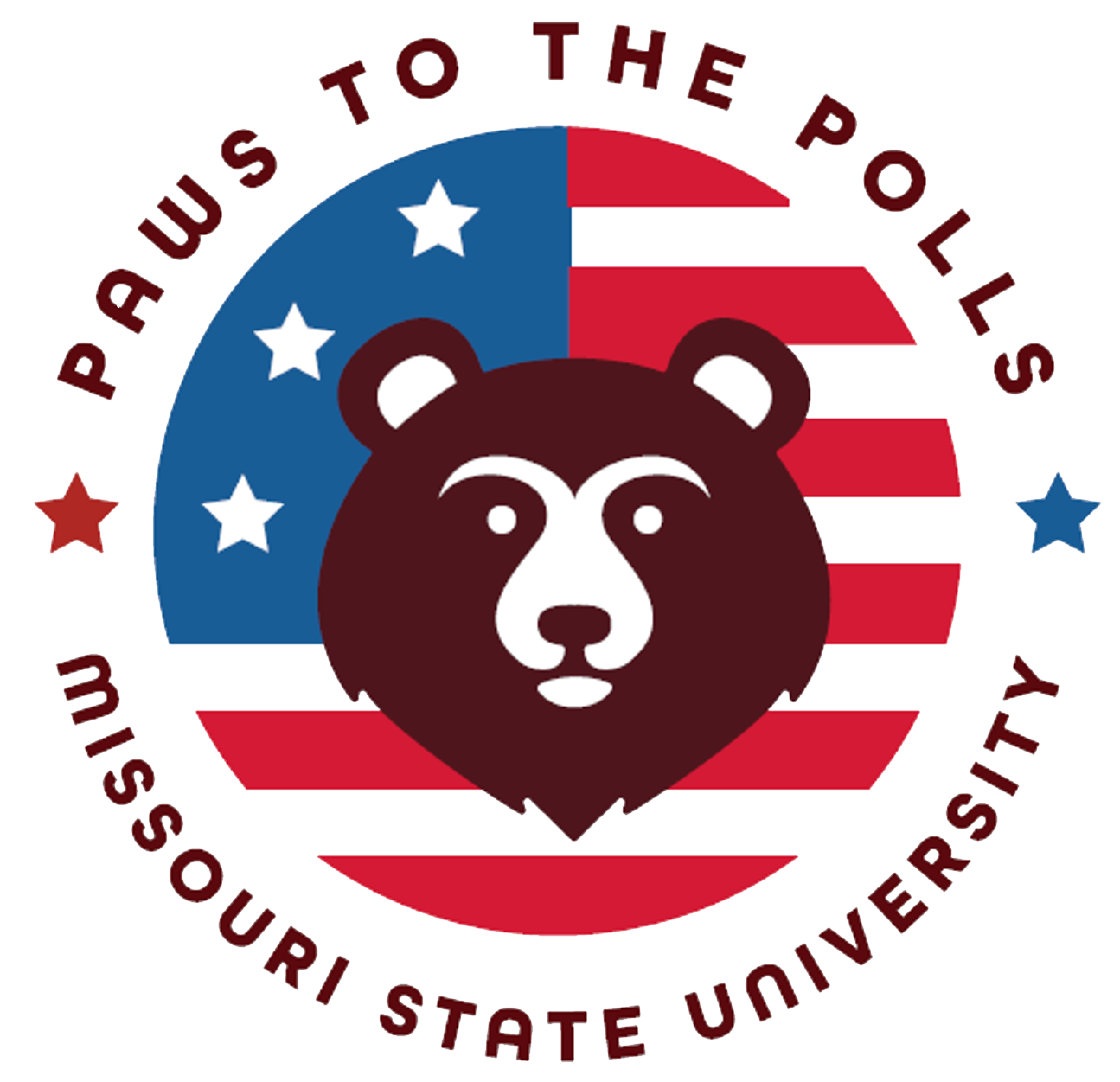 Logo with bear head