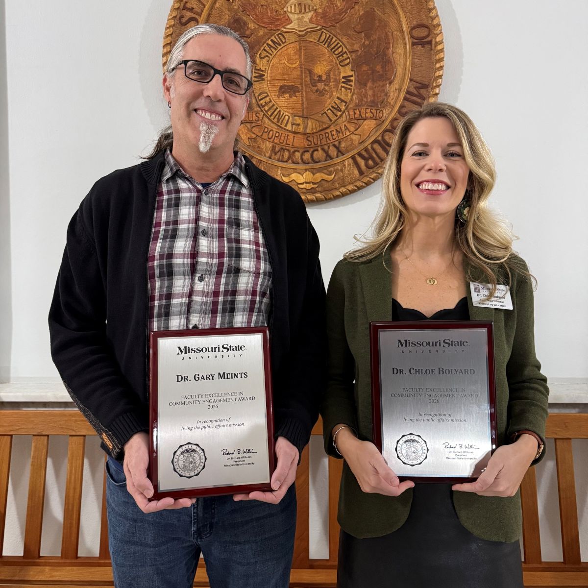 Two faculty awardees